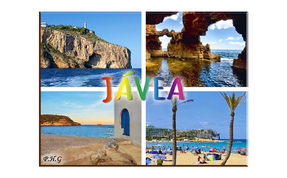 imagen de IMAN MADERA JAVEA 4 VISTAS 6,7X9 CM
