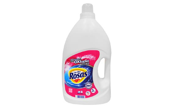 imagen de DETERGENTE LIQUIDO L. DOS ROSAS OXIGENO ACTIVO 3 L
